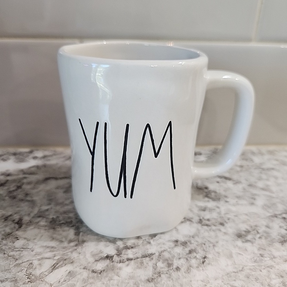 Rae Dunn YUM Ceramic‎ Coffee Mug